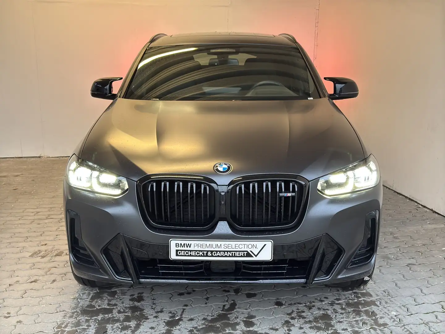 BMW X4 M 40iA M Paket LiveCock.Standh.HUD.LED.AHK.PGD Gris - 1