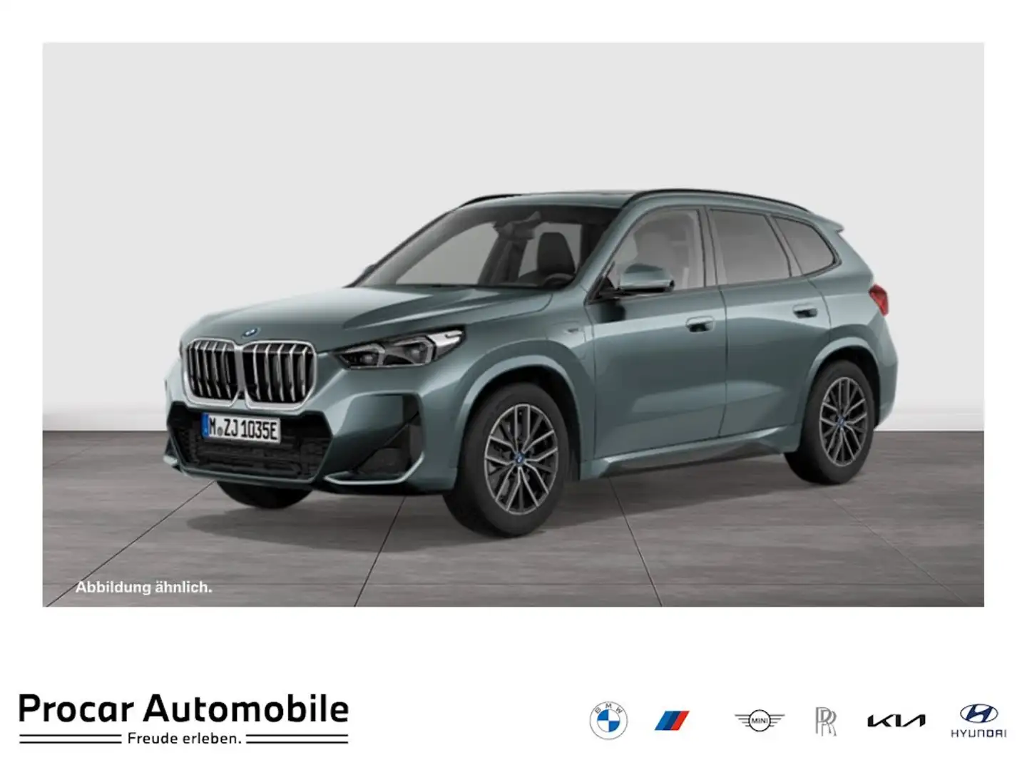 BMW X1 xDrive25e M Sport HUD PANO AHK RFK NAVI LED Grün - 1