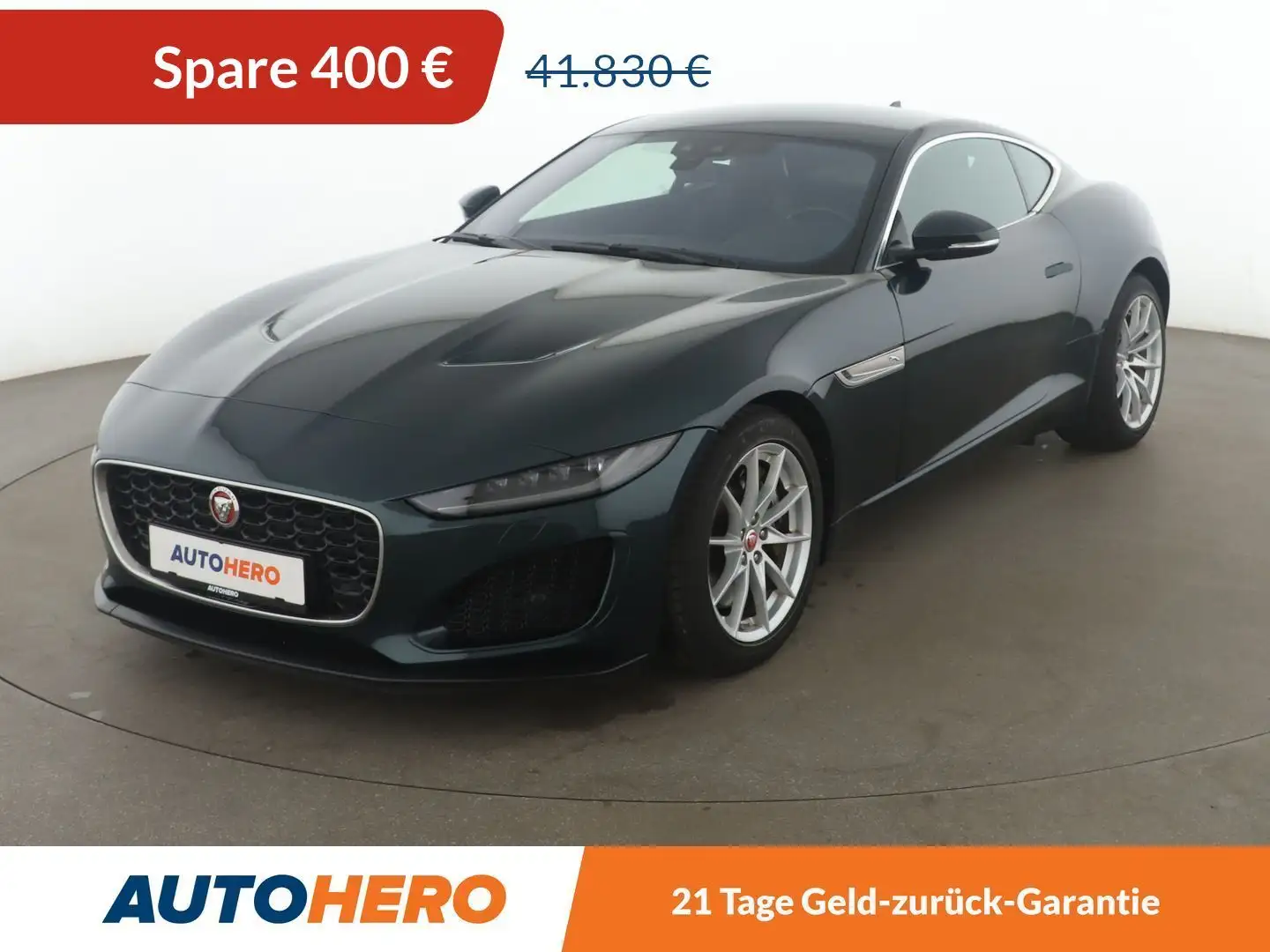 Jaguar F-Type 30t Aut.*NAVI*LED*TEMPO*CAM*PDC Vert - 1
