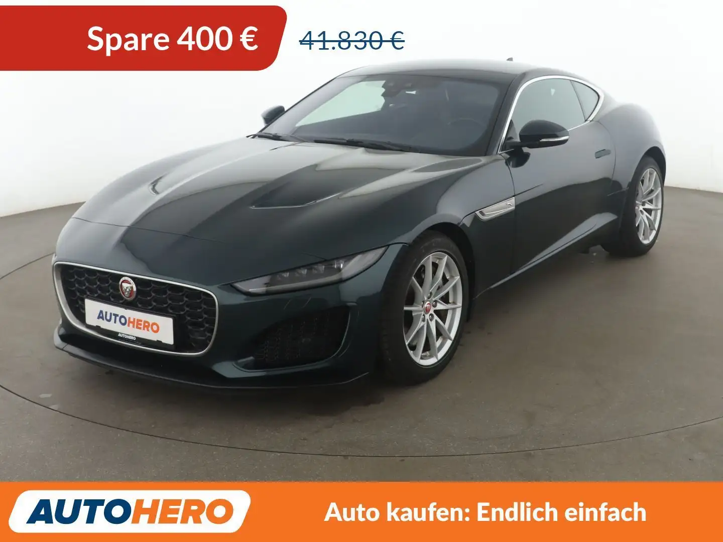 Jaguar F-Type 30t Aut.*NAVI*LED*TEMPO*CAM*PDC Grün - 1