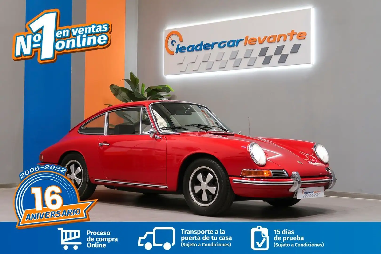 Porsche 911 912 Rojo - 1