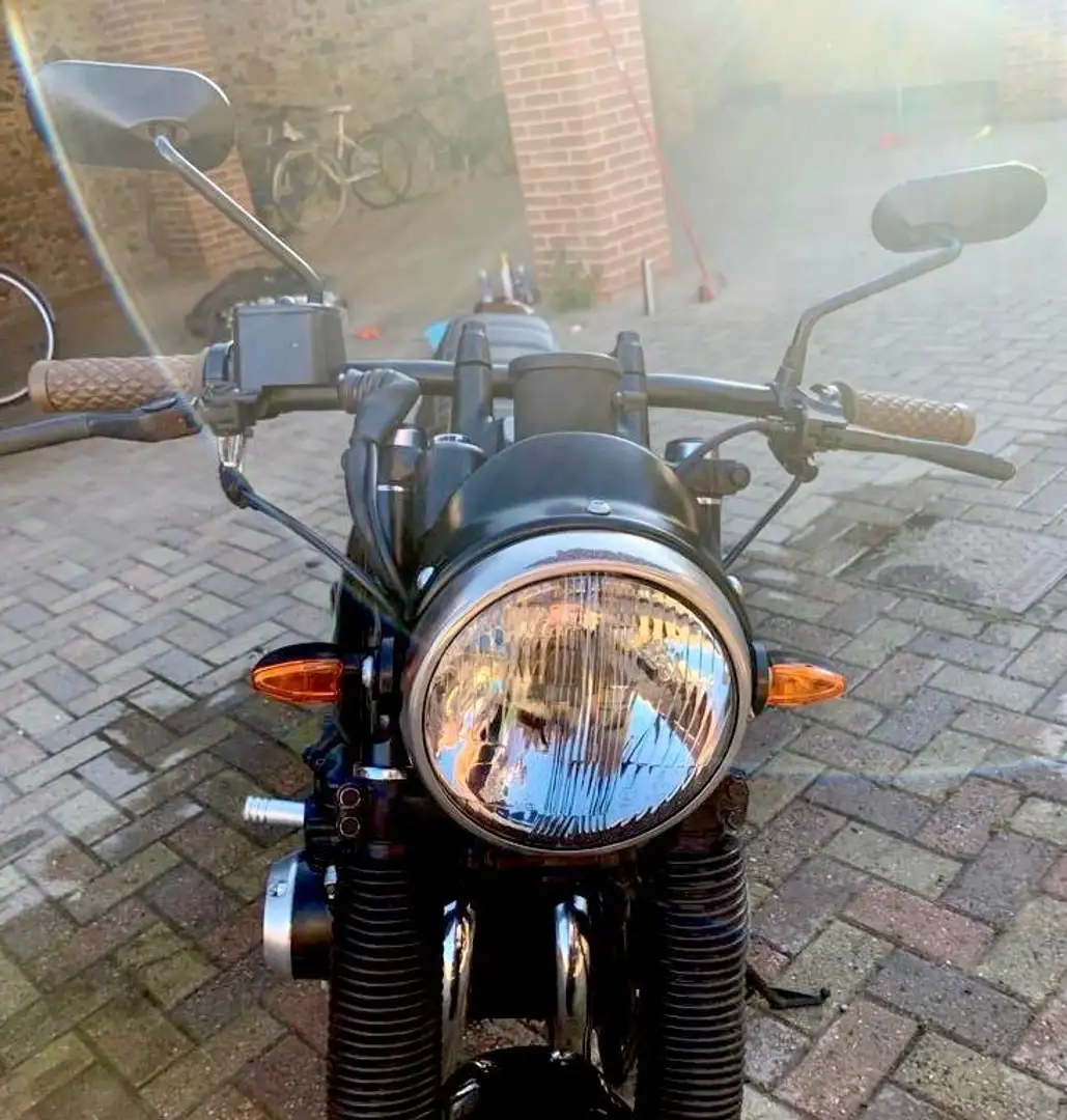 Kawasaki Z 500 caffè racer Nero - 2