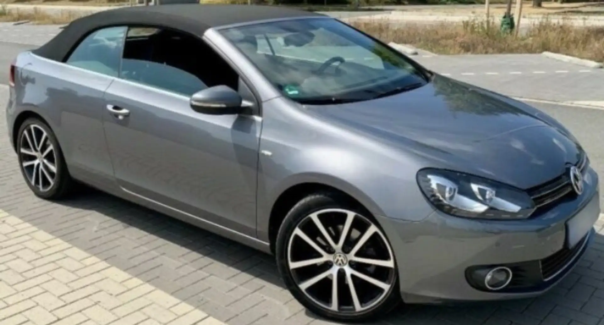 Volkswagen Golf Cabriolet Sondermodell Cup Gris - 1