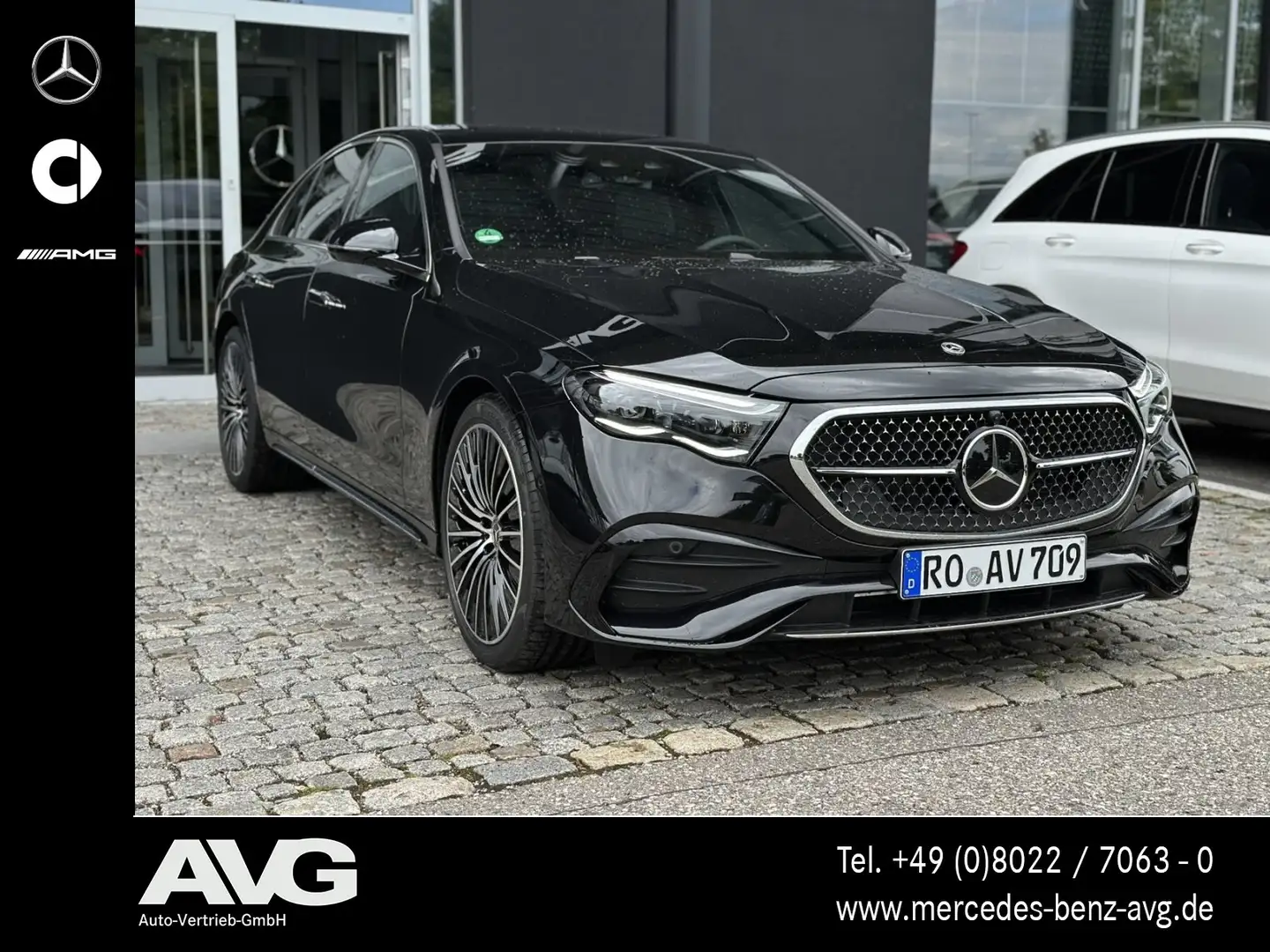 Mercedes-Benz E 220 E 220 d Edition AMG Pano DIGITAL Memory RF 360° Zwart - 2