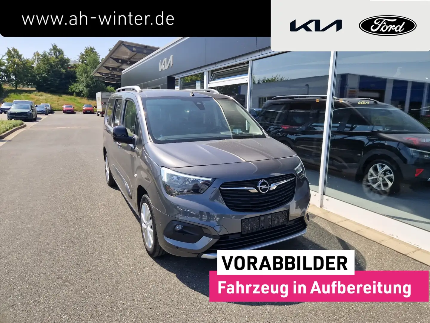 Opel Combo Life 1,5D XL Ultimate Klimaaut HeadUp AHK ACC SHZ Kame Grau - 1