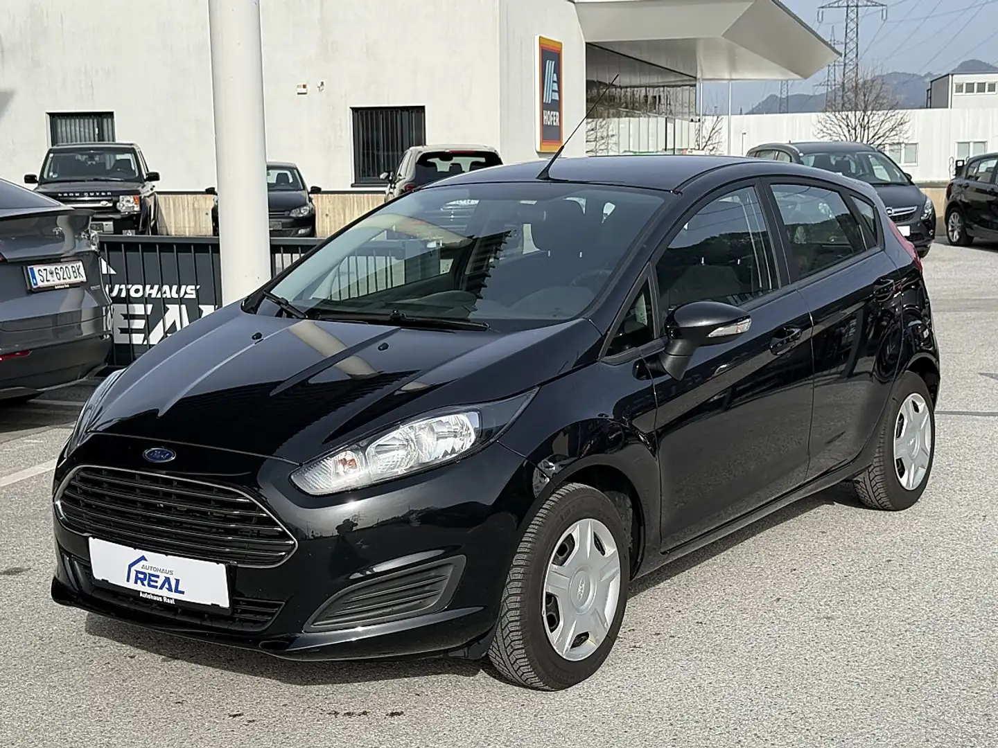 Ford Fiesta Trend 1,0  - 1. Besitz! Schwarz - 1