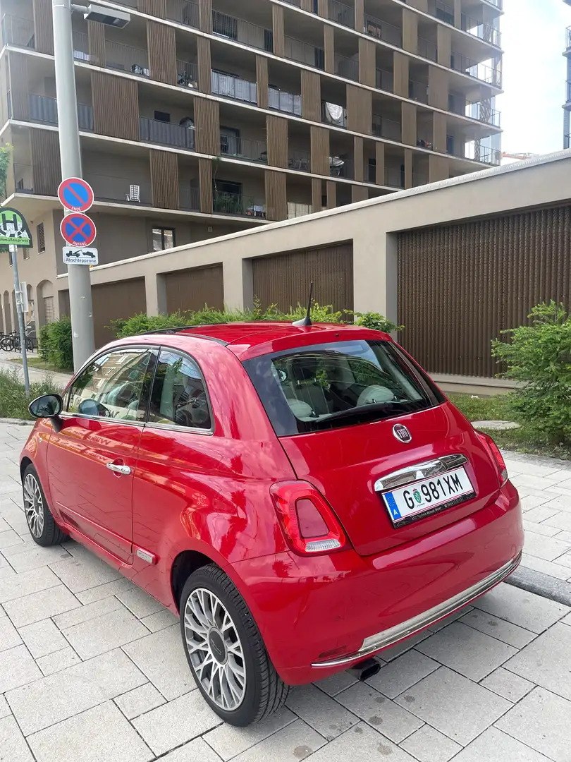 Fiat 500 0.9 8V TwinAir Start&Stopp Lounge Rot - 2