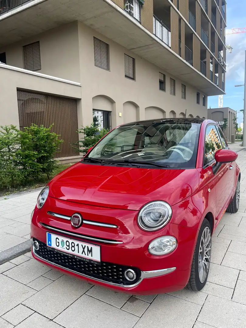 Fiat 500 0.9 8V TwinAir Start&Stopp Lounge Rot - 1