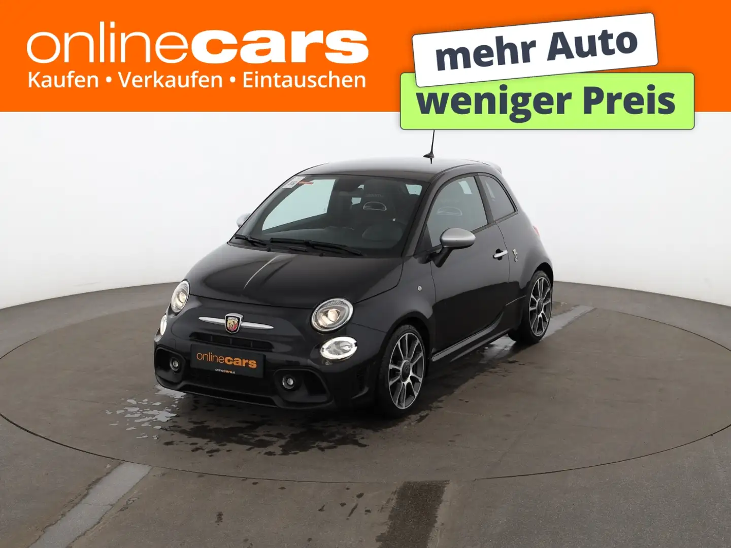 Abarth 595 Turismo 500 1.4 T-Jet  LEDER NAVI SPORTSITZE Schwarz - 1