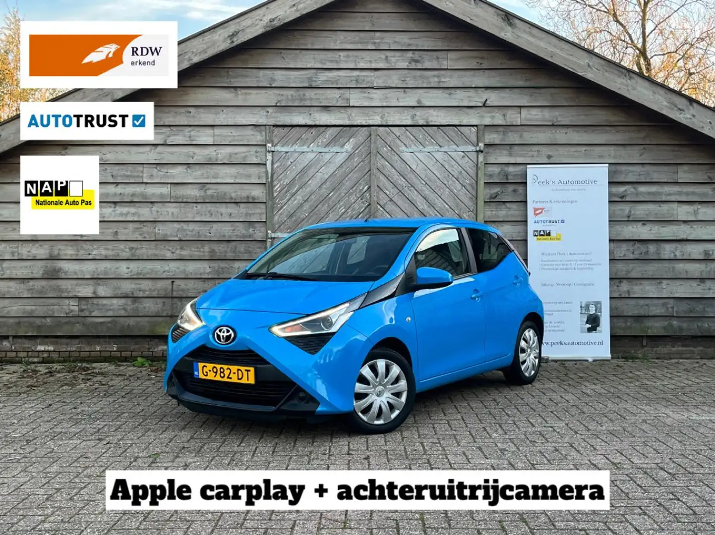 Toyota Aygo 1.0 VVT-i x-play limited | Airco | Carplay | Camer Bleu - 1