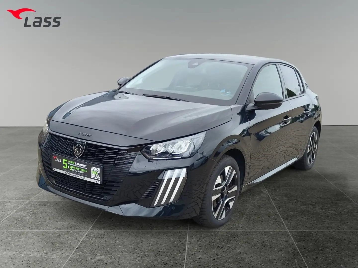 Peugeot 208 1.2 Allure Schwarz - 2