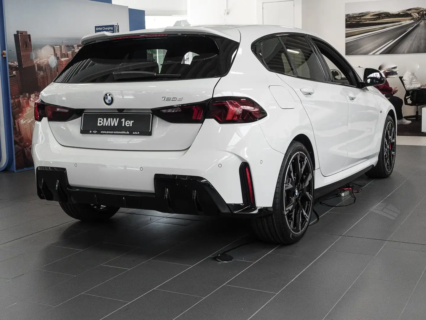 BMW 120 d MSportPro H/K DA+ PA+ RFK PDC LED Klima Weiß - 2