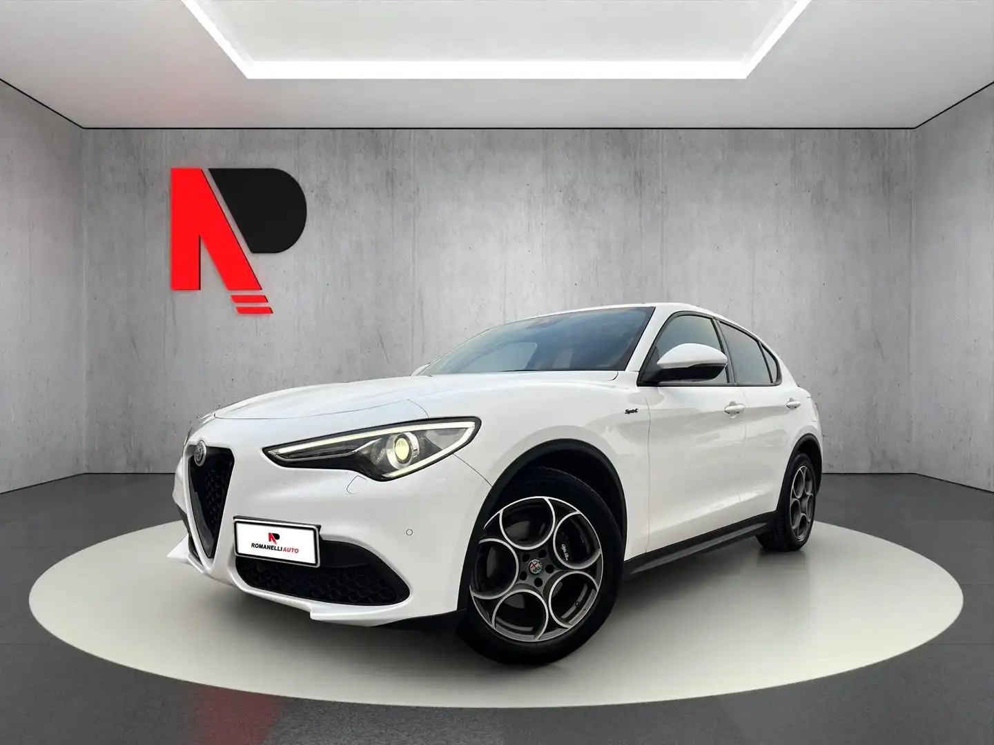 Alfa Romeo Stelvio Stelvio 2.2 TD SPRINT rwd 190cv auto Blanc - 1