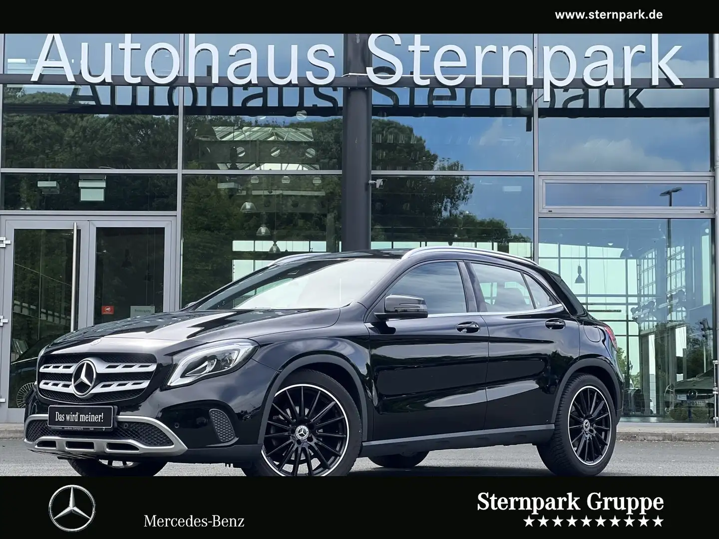 Mercedes-Benz GLA 200 GLA 200 Sport Urban LED/Kamera/EasyPack/Totw uvm Zwart - 1
