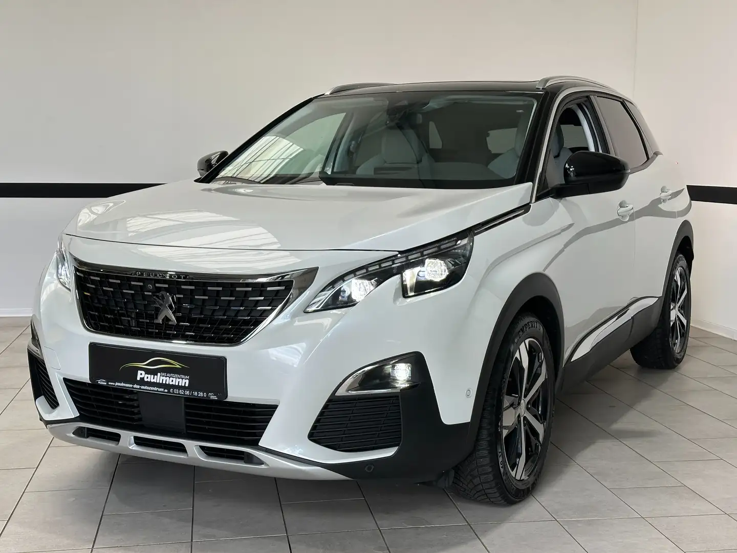 Peugeot 3008 PureTech 180 Allure Navi*LED*Klimaaut.*Sitzheiz.* Weiß - 1