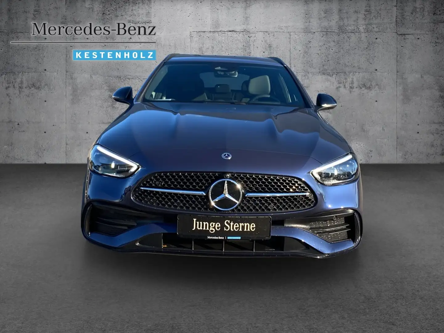 Mercedes-Benz C 220 C 220 d T AMG+DISTRO+AHK+NIGHT+KAMERA+MEMO+EASYP Blau - 2