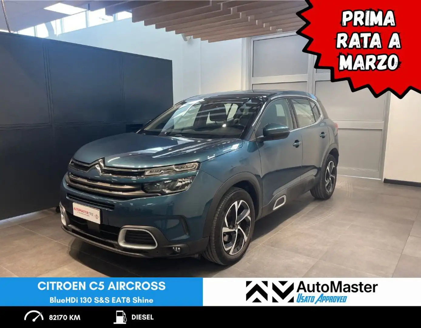 Citroen C5 Aircross C5 Aircross BlueHDi 130 S&S EAT8 Shine - NEOPATEN Zelená - 1