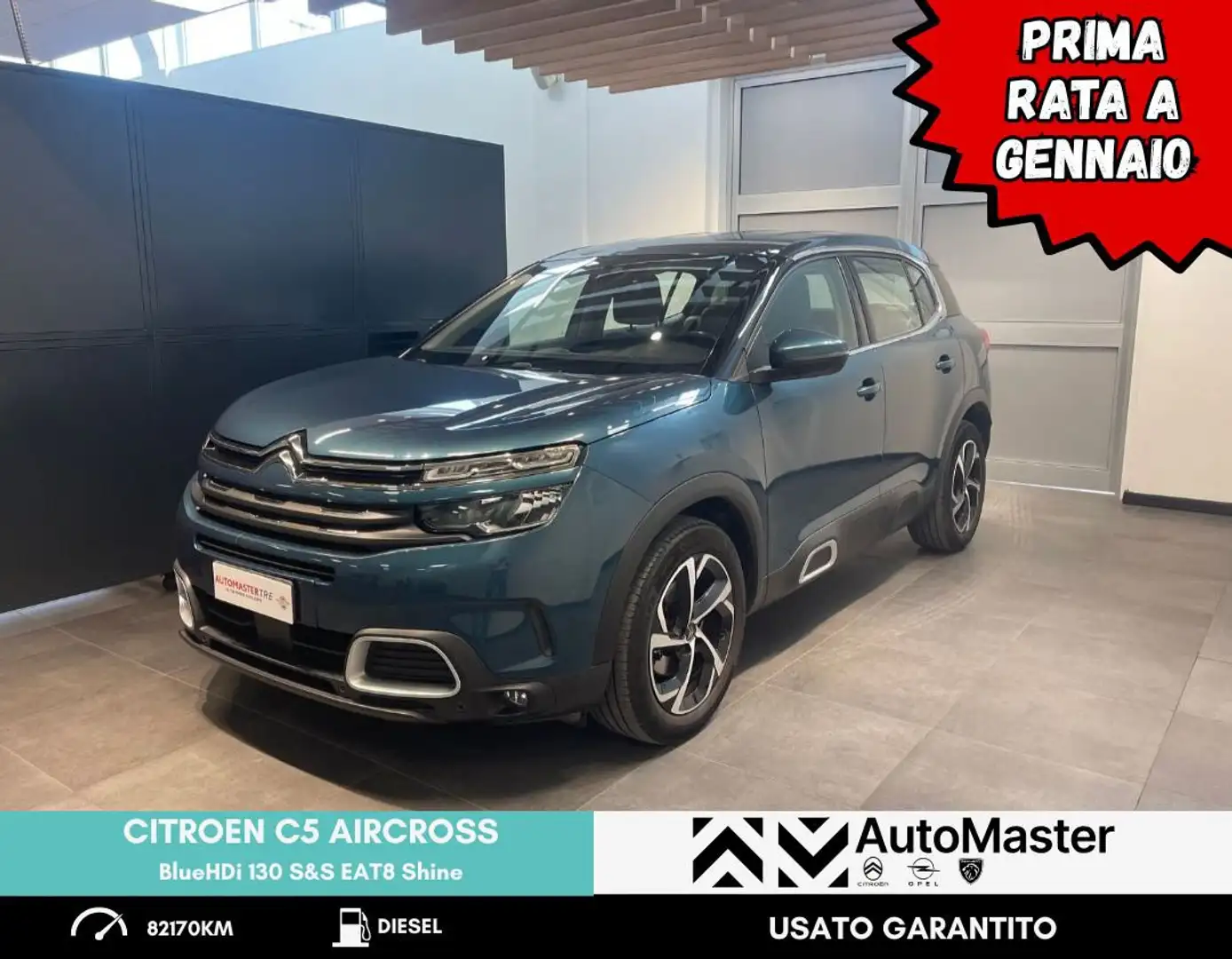 Citroen C5 Aircross C5 Aircross BlueHDi 130 S&S EAT8 Shine - NEOPATEN Grün - 1