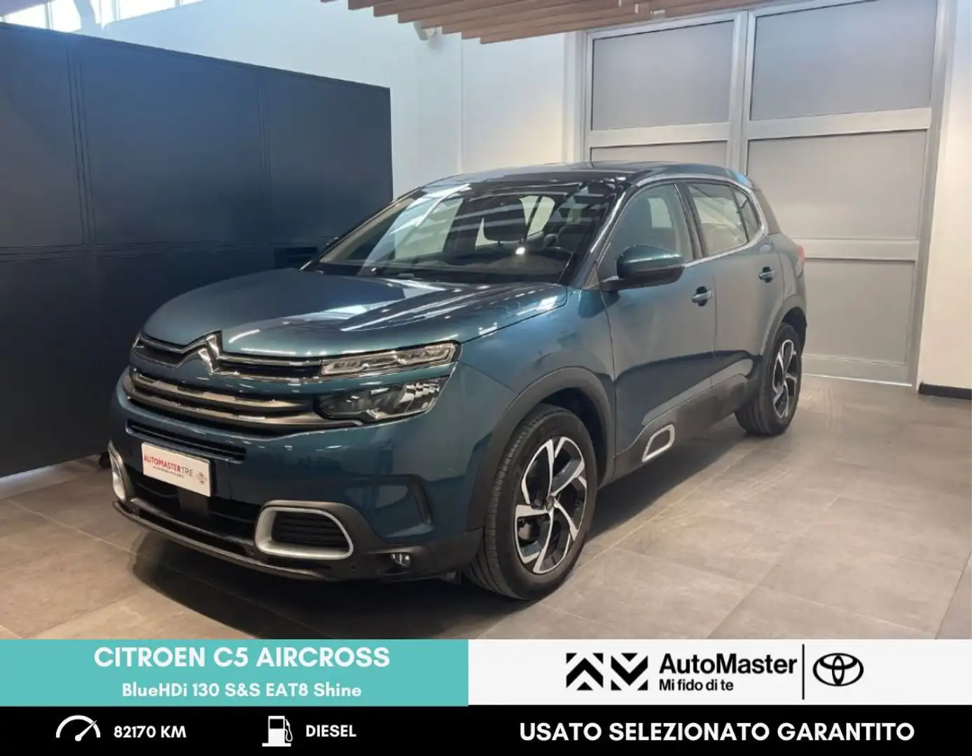 Citroen C5 Aircross C5 Aircross BlueHDi 130 S&S EAT8 Shine Verde - 1