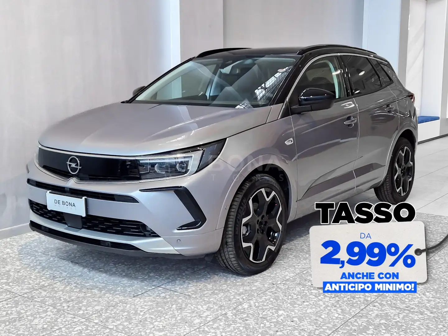 Opel Grandland 1.2 ultimate s&s 130cv at8 Grigio - 1