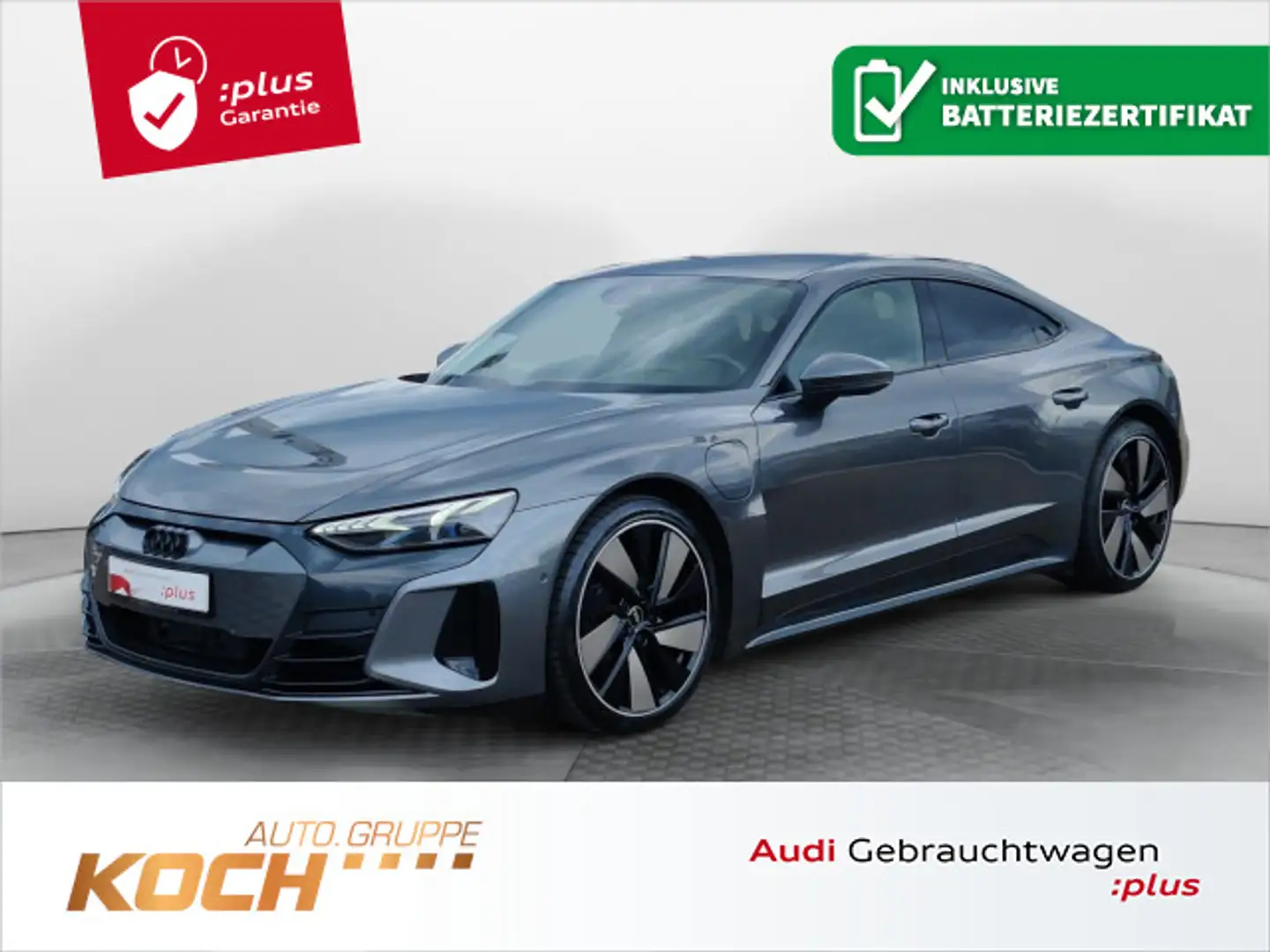 Audi e-tron GT Matrix Laser, Pano, HUD, B&O, Grau - 1