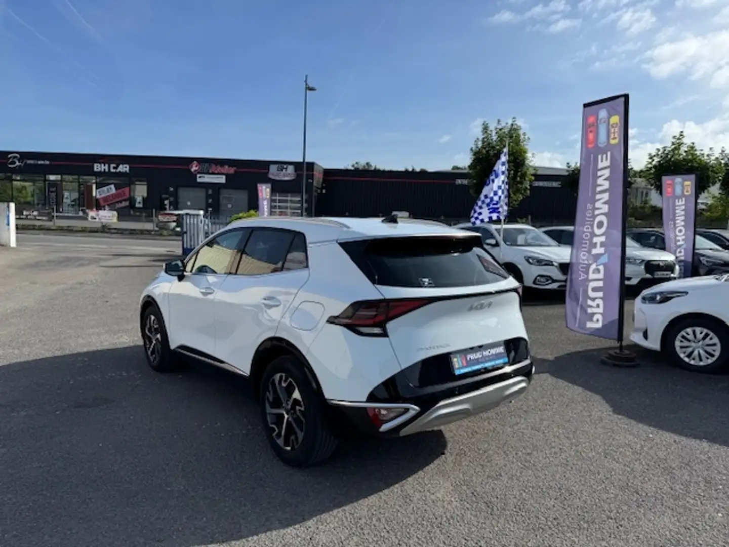 Kia Sportage 1.6 CRDI 136CH MHEV  DESIGN DCT7 4X2 Blanc - 2