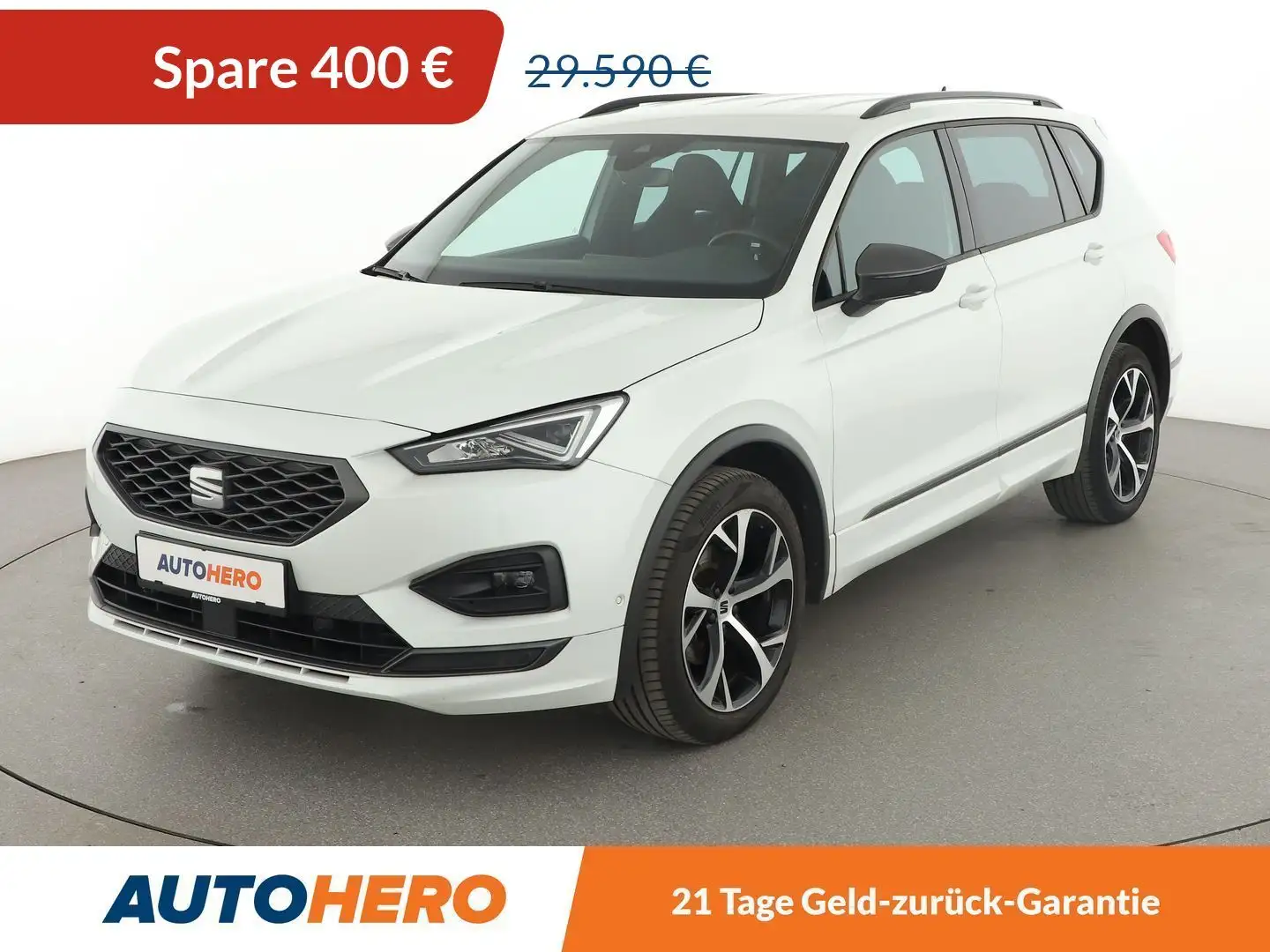 SEAT Tarraco 1.5 TSI ACT FR Aut. *LED*ACC*VC*CAM*BEATS* Weiß - 1