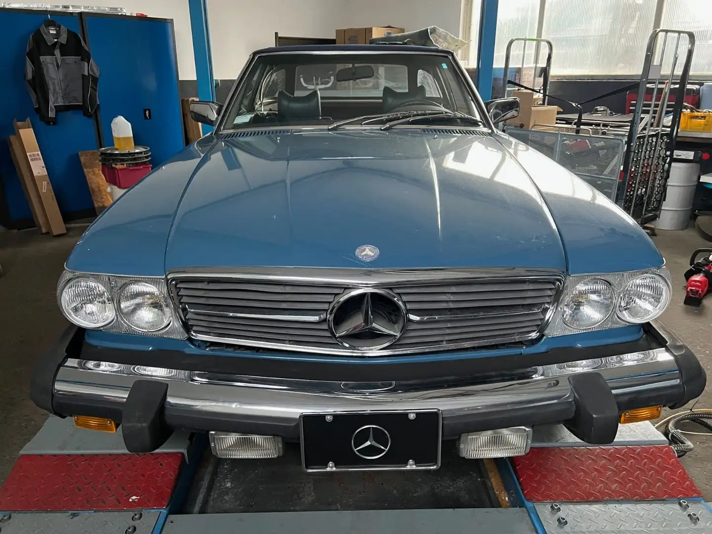 Mercedes-Benz SL 450 Blau - 1