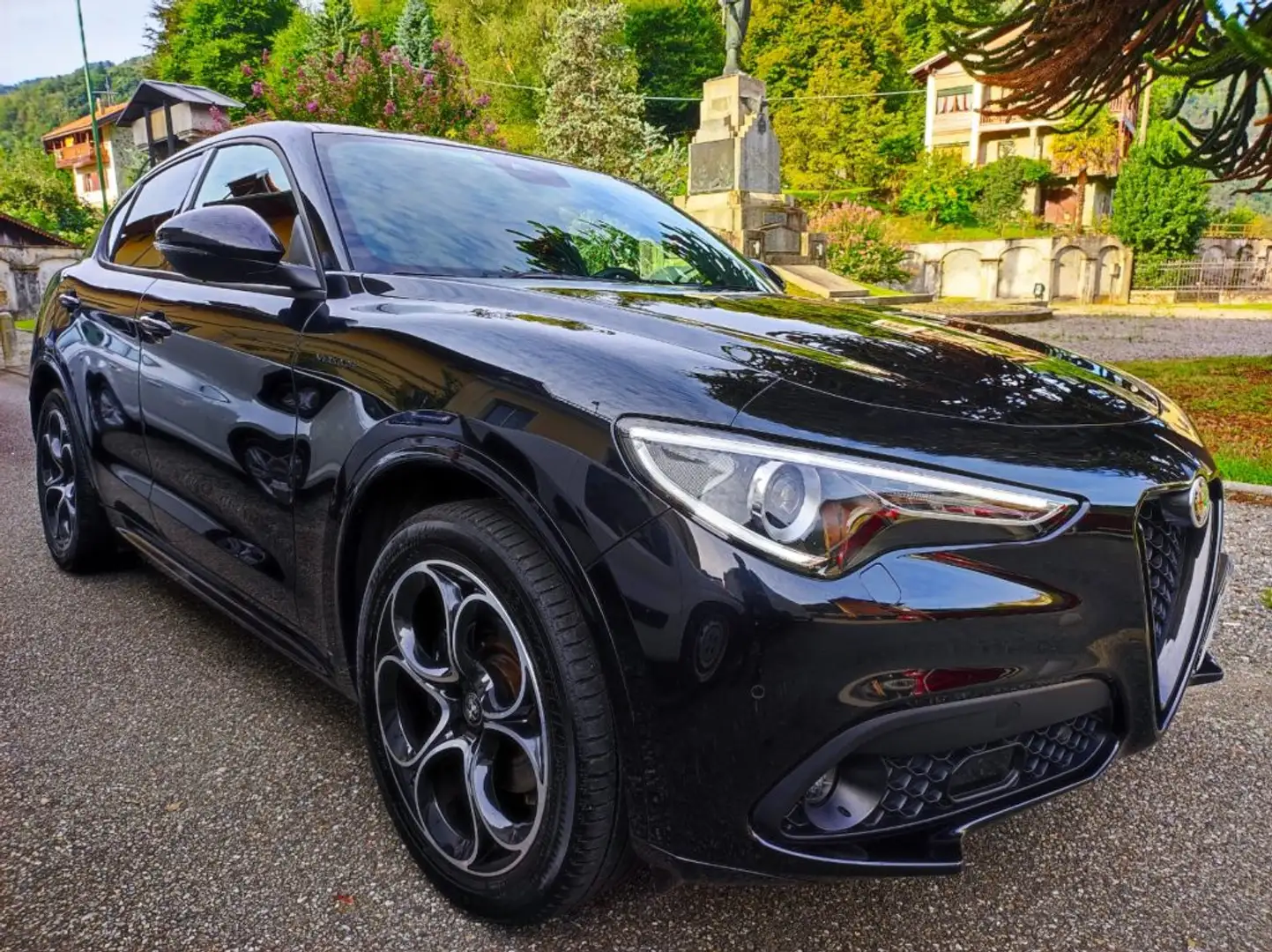 Alfa Romeo Stelvio 2.2 Turbodiesel 210 CV AT8 Q4 Veloce Nero - 1