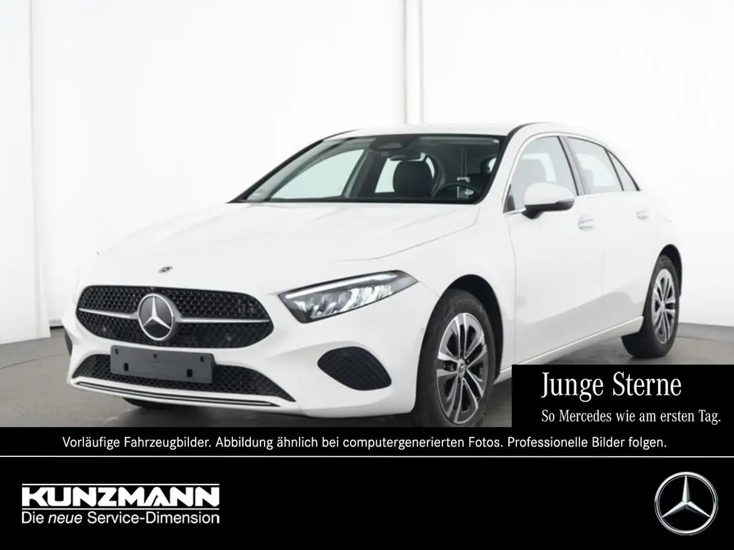 Mercedes-Benz A 250 e Progressive MBUX Navi Distronic AHK Weiß - 1