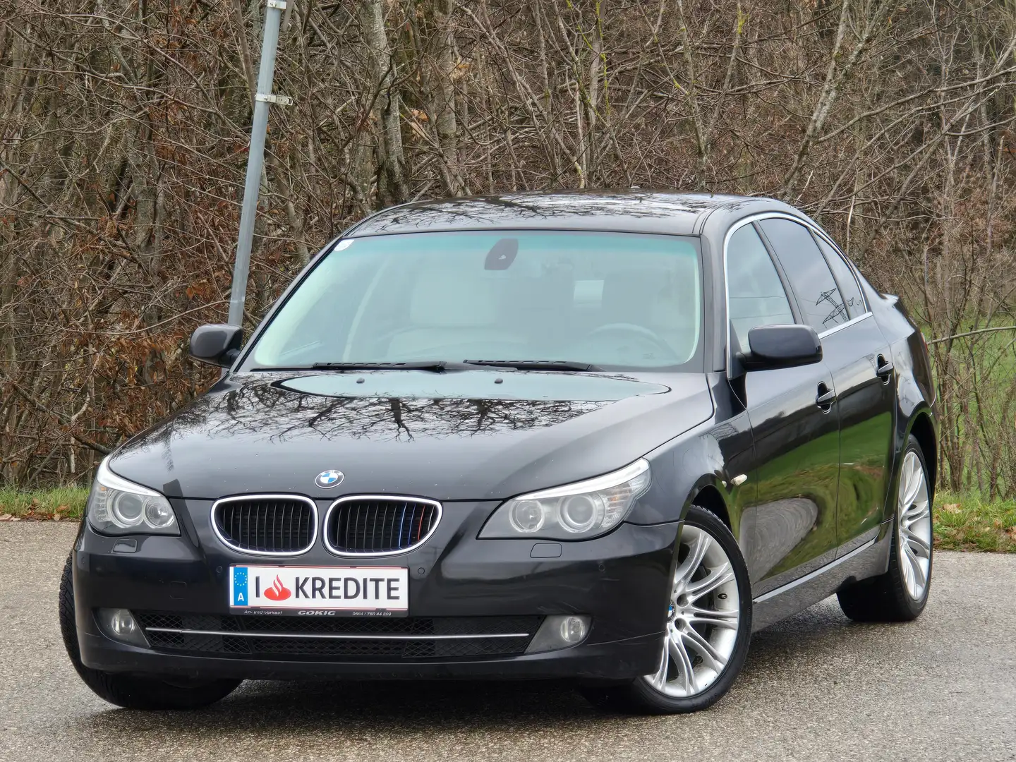 BMW 520 520d Top*Kredit*Automatik*Neue Pickerl*Parksensore Schwarz - 1