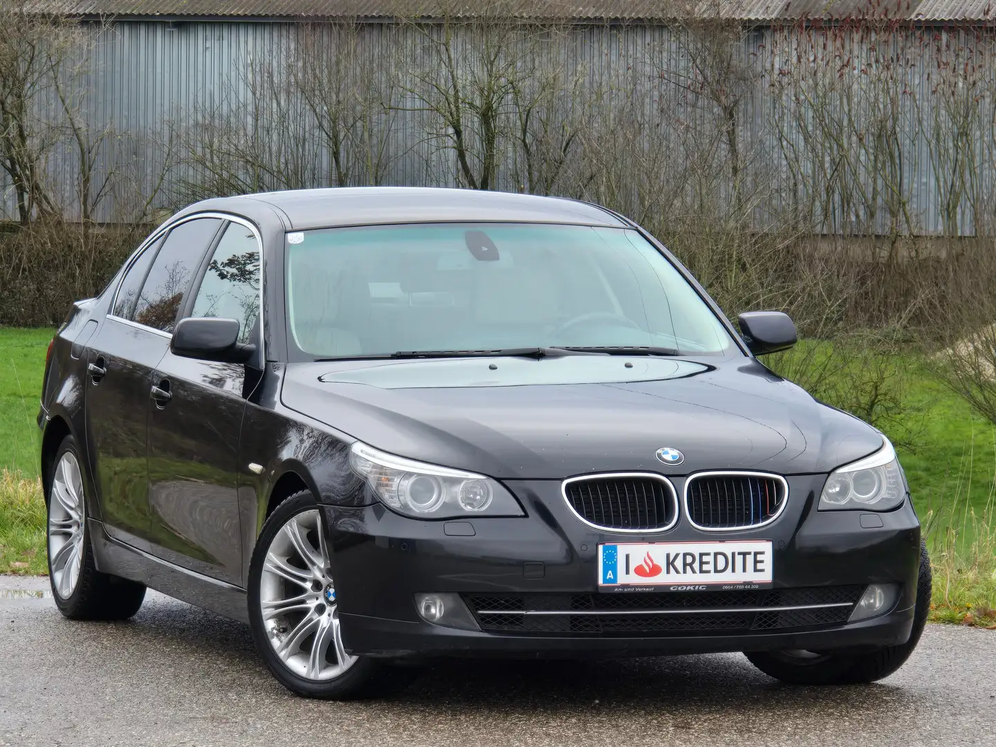 BMW 520 520d Top*Kredit*Automatik*Neue Pickerl*Parksensore Schwarz - 2