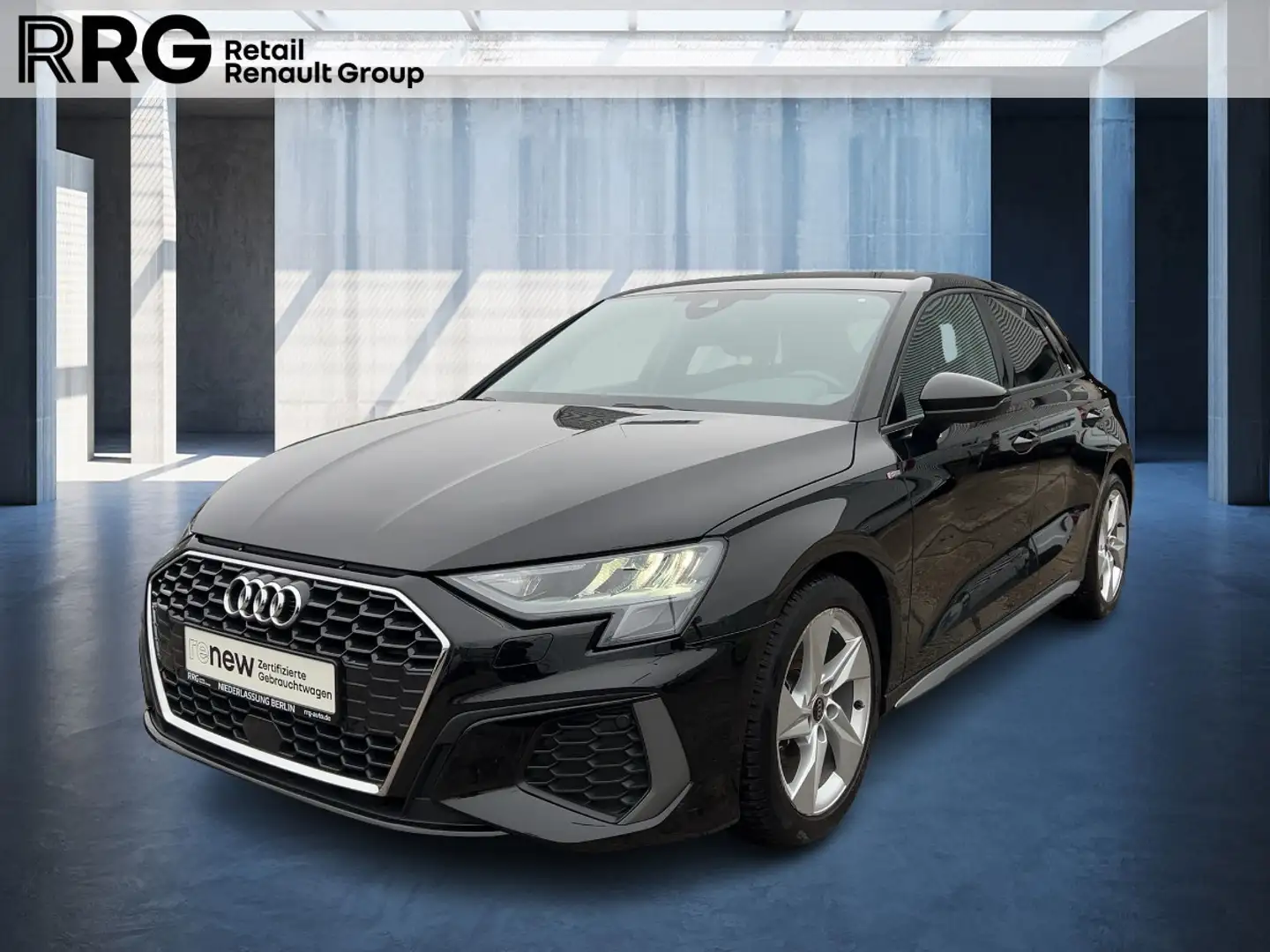 Audi A3 Sportback 30 TFSI S line Schwarz - 1