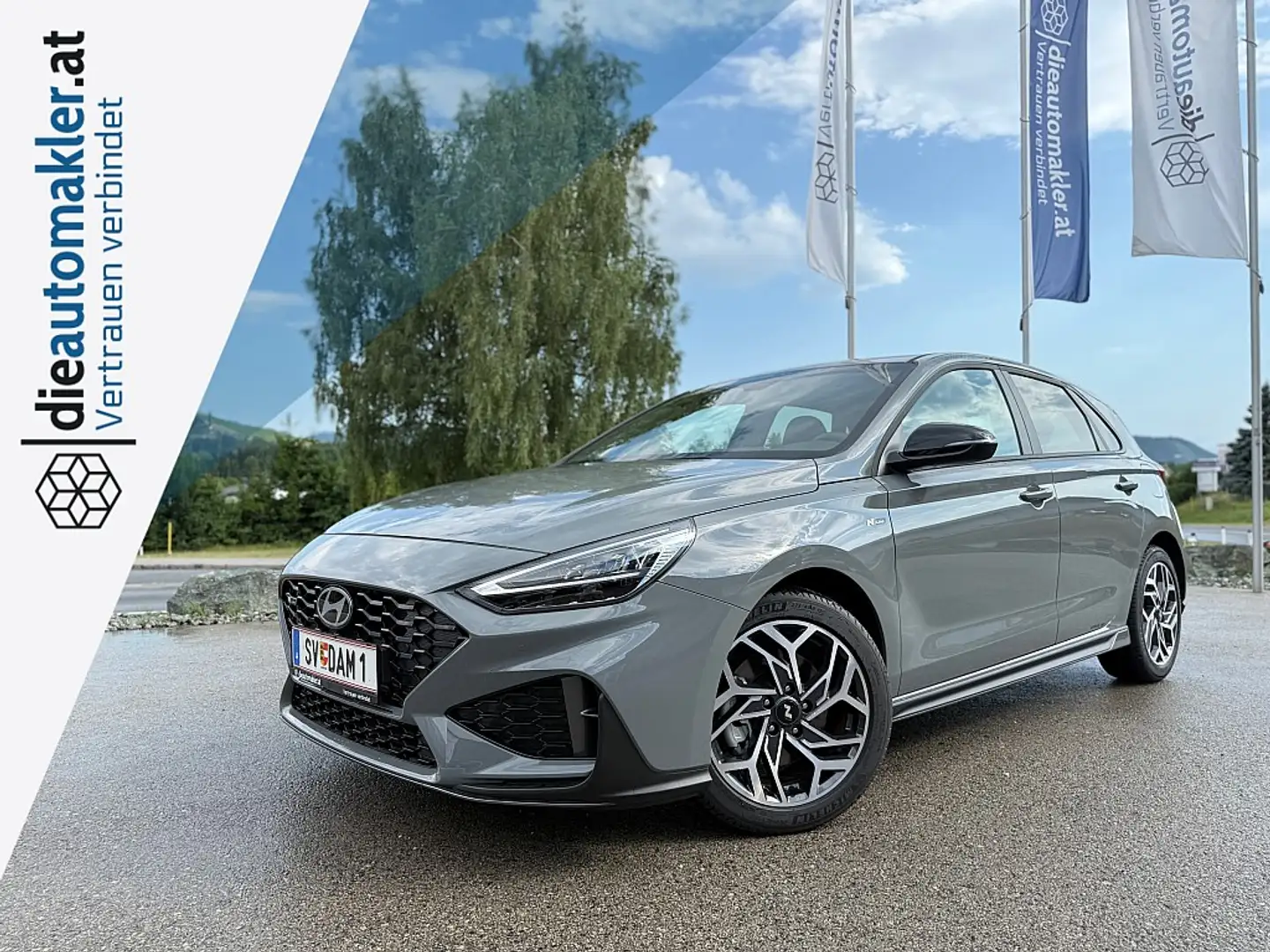 Hyundai i30 TGDI N-Line DCT *LED*NAVI*KAMERA* Grau - 1