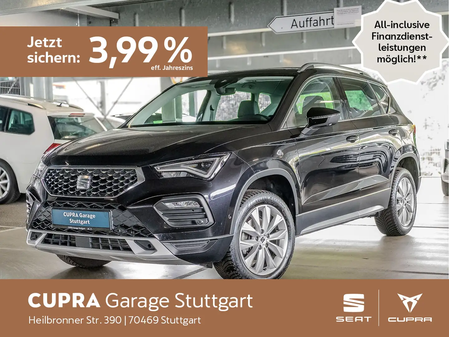 SEAT Ateca Xperience 1.5 TSI ACT DSG 110 kW Schwarz - 1