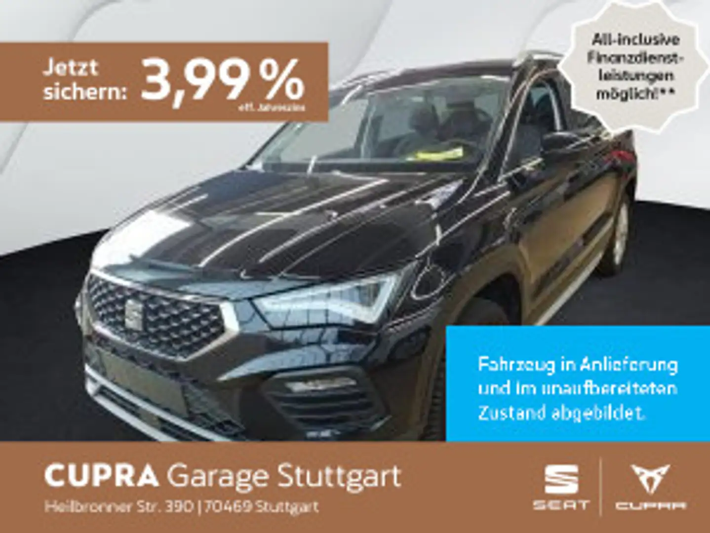 SEAT Ateca Xperience 1.5 TSI ACT DSG 110 kW Schwarz - 1