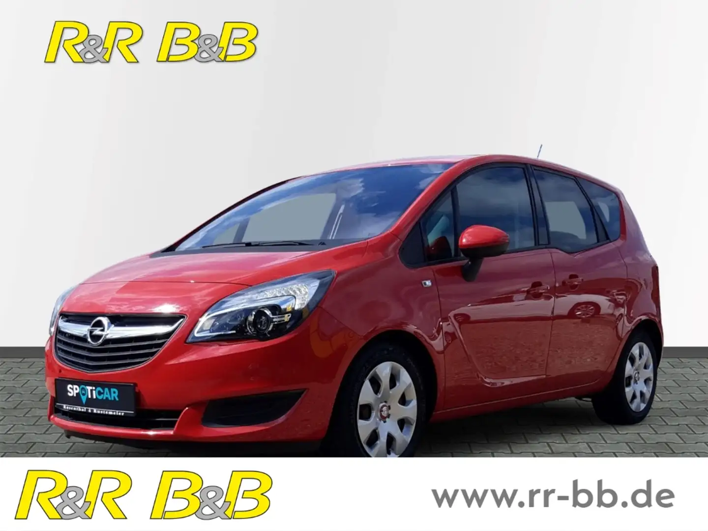 Opel Meriva B Edition 1.4 Turbo AT SHZ+KLIMA+LHZ+PDC+ALLWETTER Rot - 1