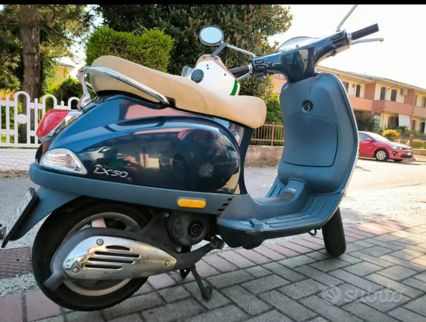 Piaggio 50 N Blauw - 2