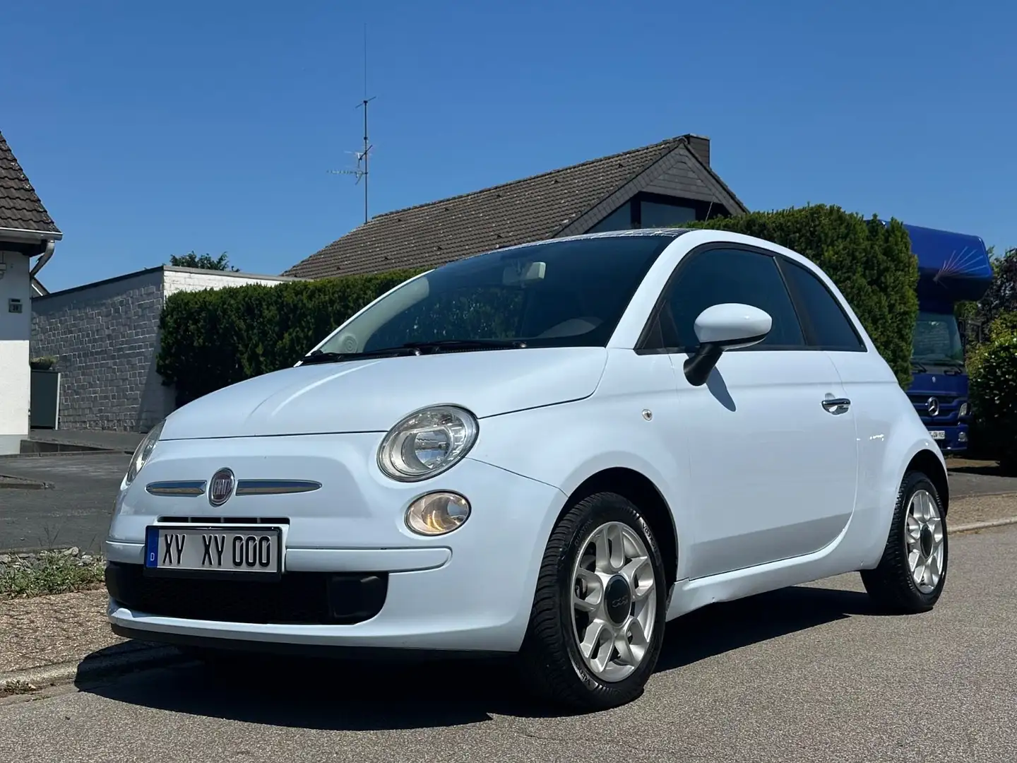 Fiat 500 Sport, 157tkm, neu TÜV bis 6/27 Blauw - 1