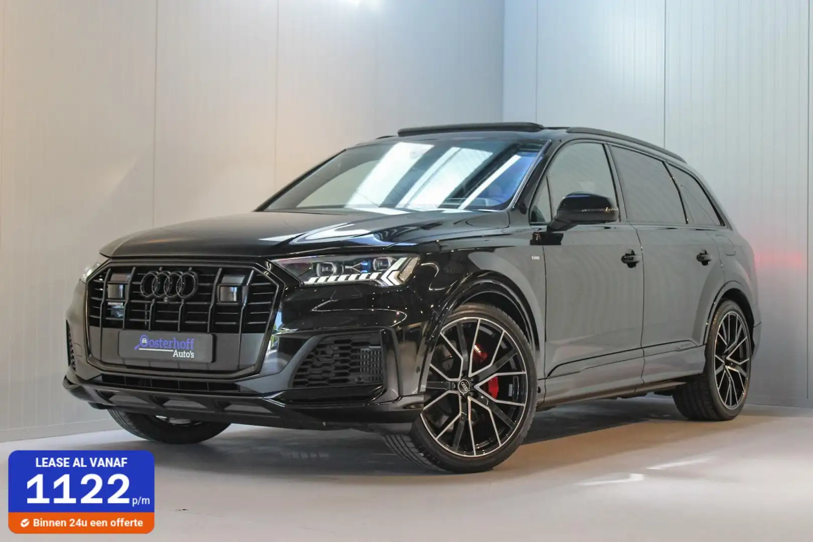 Audi Q7 55 TFSI e Quattro S-Line | HUD | PANO | MASSAGE | Fekete - 1