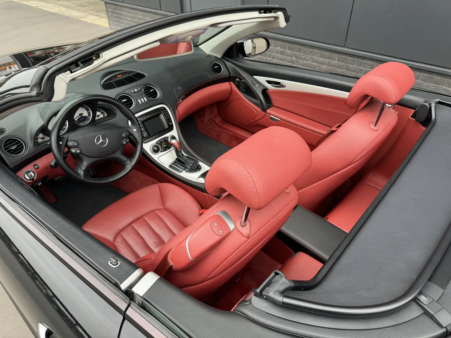 Mercedes-Benz SL 55 AMG Cabrio Zwart - 2