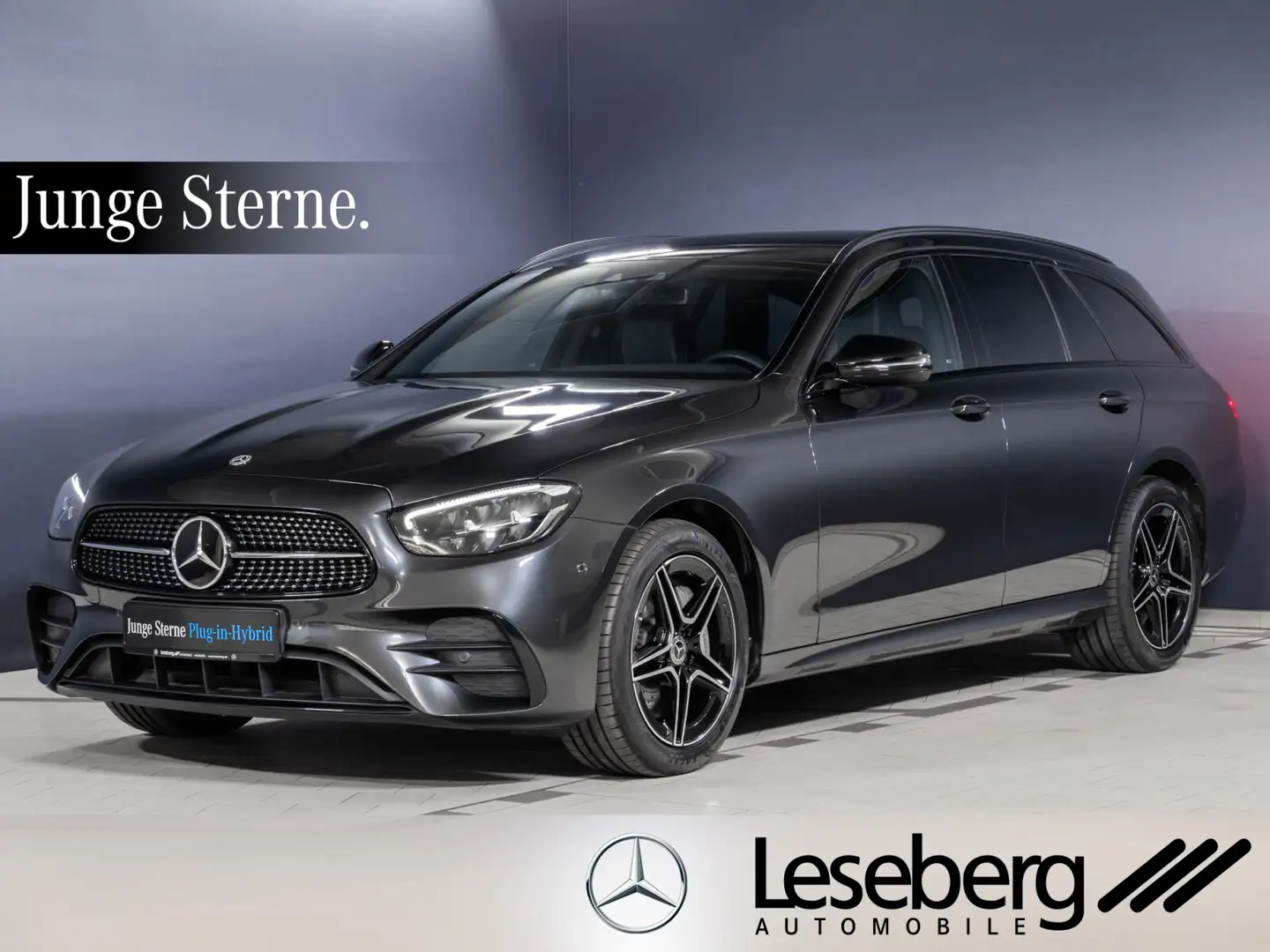 Mercedes-Benz E 300 E 300 de T AMG LED/Distronic/Rückfahrkamera/DAB Grau - 1