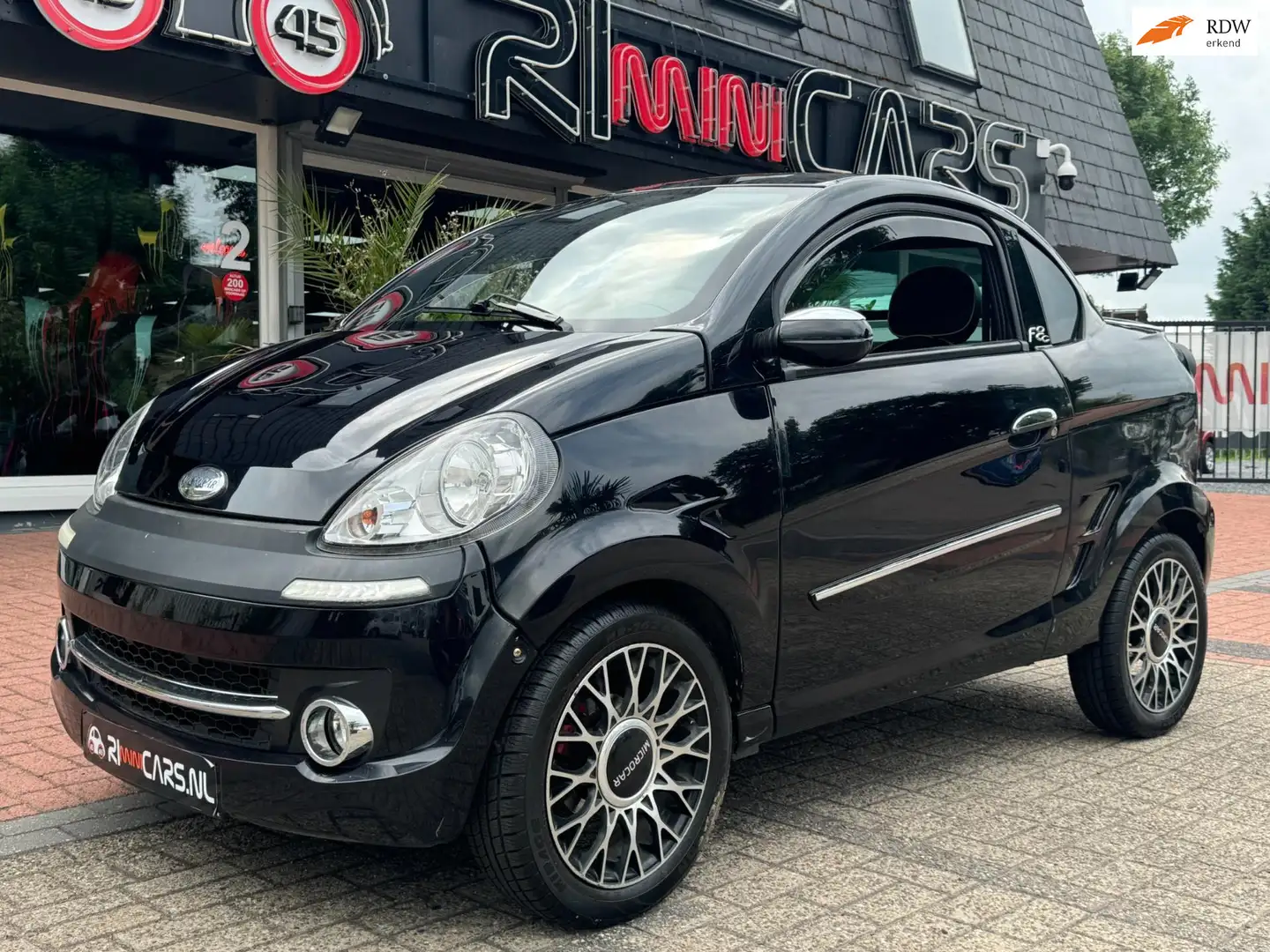 Microcar JSRC Coupé Brommobiel | 2014 | Garantie 45km Zwart - 1