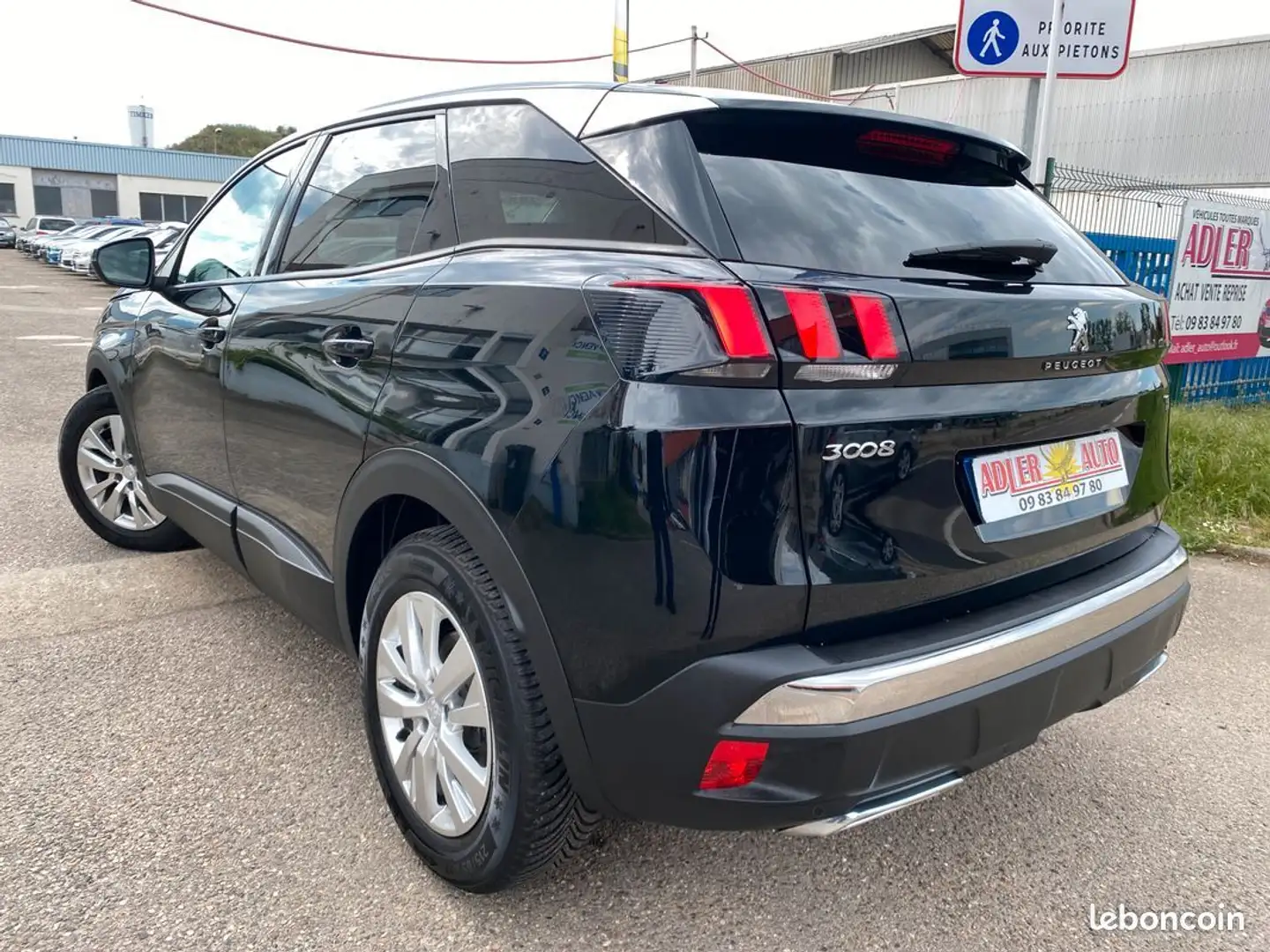Peugeot 3008 II 130 CH S&S ACTIVE BUSINESS EAT6 Zwart - 2