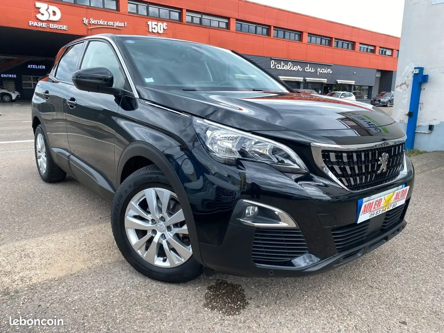 Peugeot 3008 II 130 CH S&S ACTIVE BUSINESS EAT6 Zwart - 1