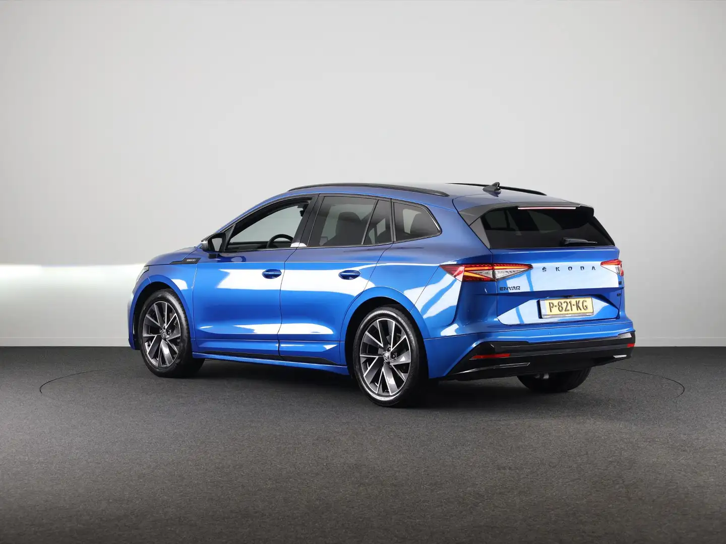 Skoda Enyaq iV 60 Sportline 180 pk | Navigatie | Parkeersensor Bleu - 2