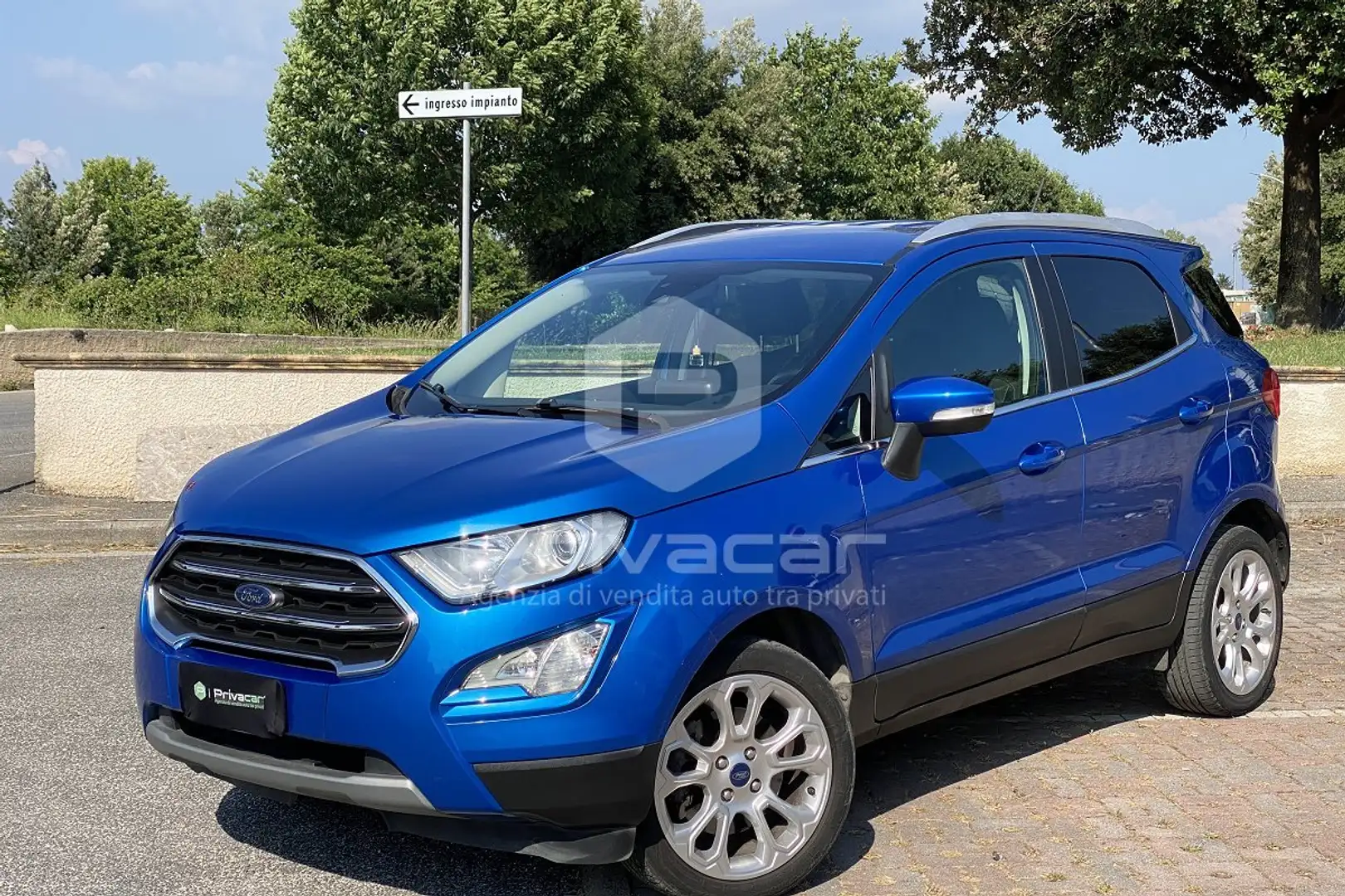 Ford EcoSport 1.0 EcoBoost 125 CV Start&Stop Titanium Bleu - 1