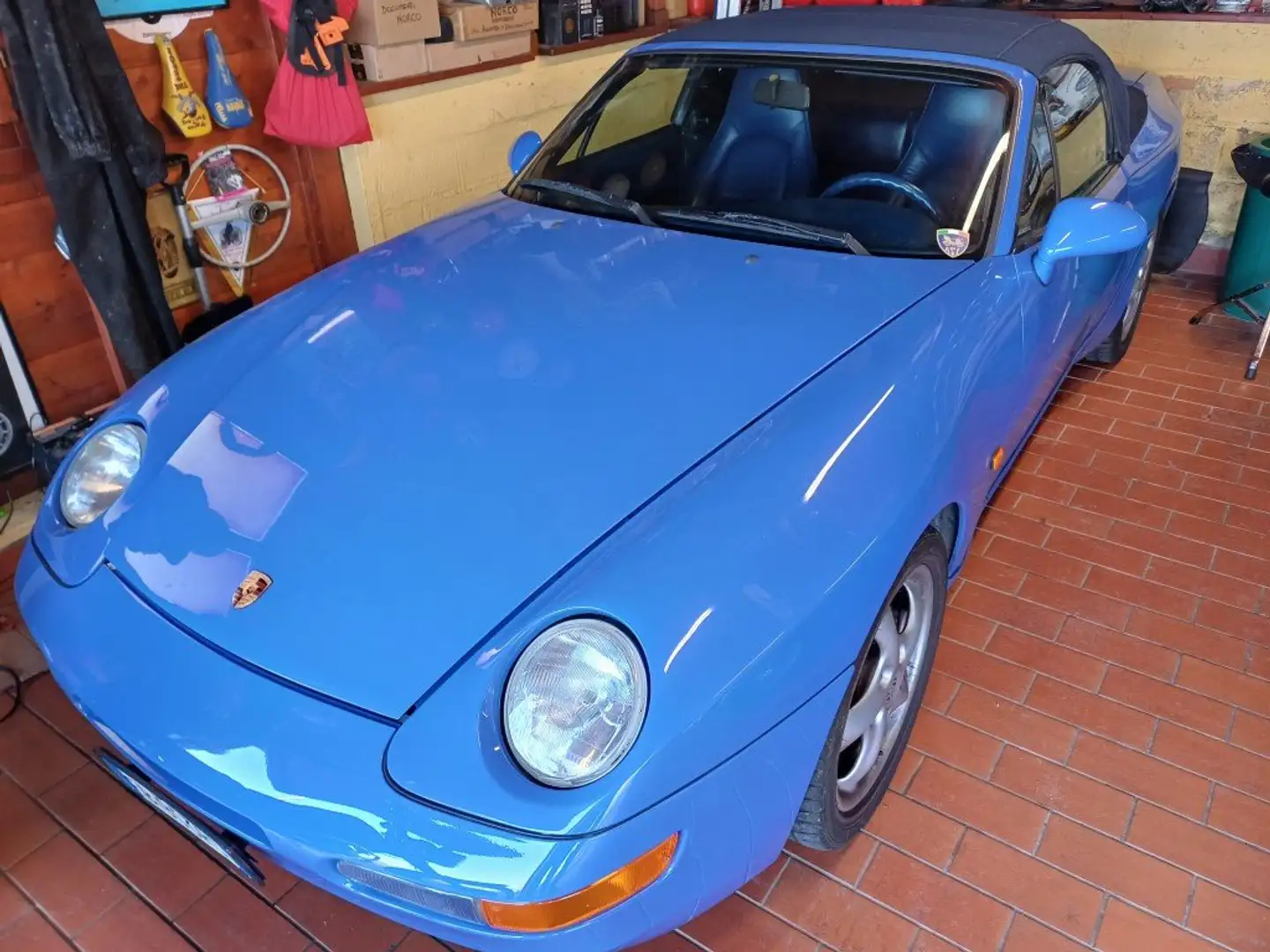 Porsche 968 968 Cabrio 3.0 Синій - 1