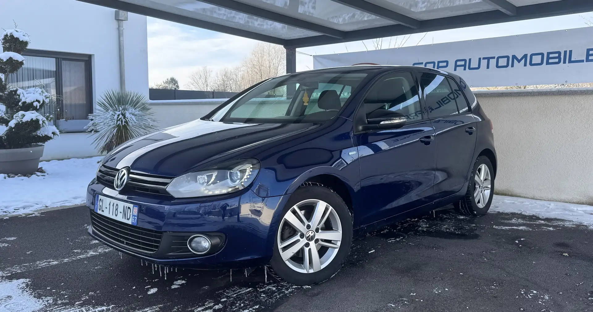 Volkswagen Golf VI 1.4 TSI 122 Match Bleu - 2