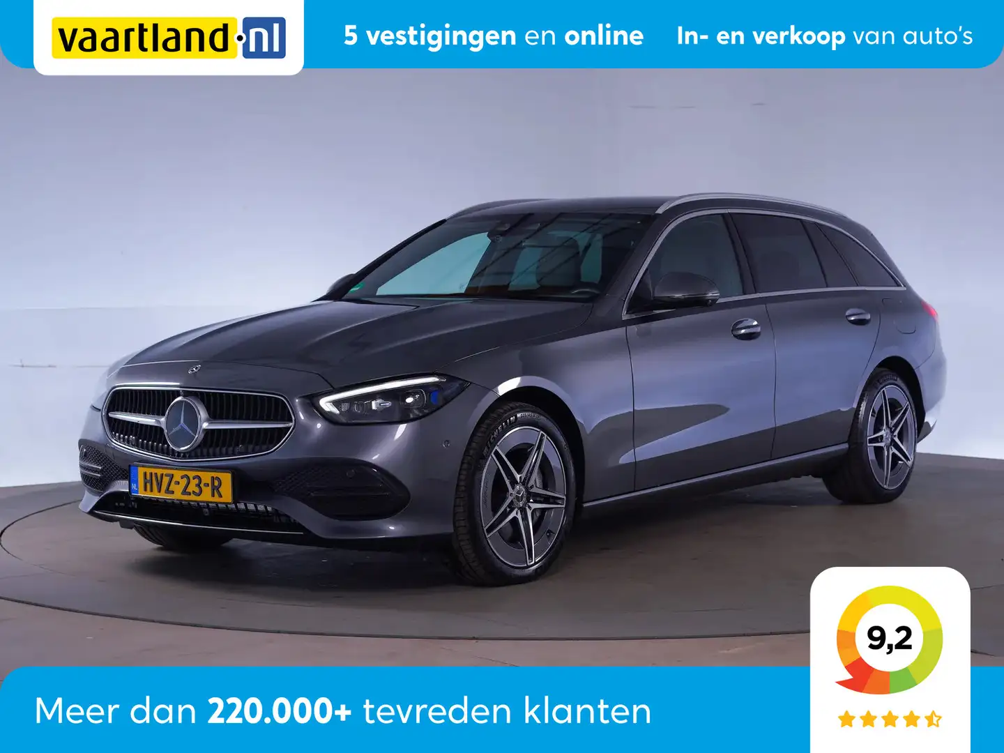 Mercedes-Benz C 300 Estate 300e Luxury [ Head-up 360°cam Stoelverwarmi Grijs - 1
